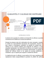 Garantía y Calidad de Software