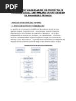 Estudio de Viabilidad de Un Proyecto de Vivienda Social Unifamiliar en Un Terreno de Propiedad Privada