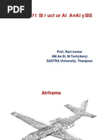 Aircraft Structural Analysis