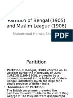 Partition of Bengal To Khilafat Movement