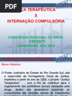 Apresentação Congresso Regional Amor Exigente Gravatai