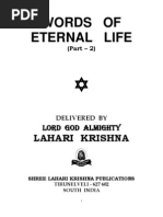 Words of Eternal Life - II