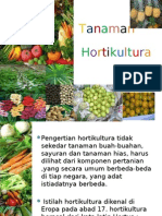 Slide Presentasi Hortikultura