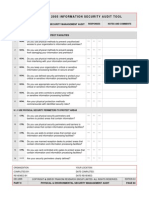 ISO 17799 Audit Sample