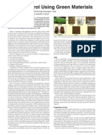 Noise Control Using Green Materials