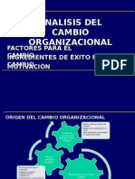 Analisis Del Cambio Organizacional