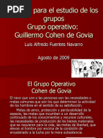 El Grupo Operativo Cohen de Govia