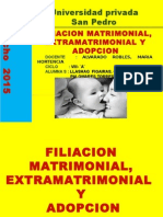 Diapositivas ... Filiacion Matrimonial, Extramatrimonial y Adopcion.