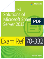 Exam Ref 70-332 Advanced Solutions of Microsoft SharePoint Server 2013