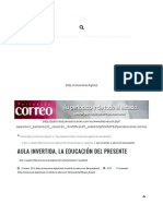 Aula Invertida La Educación Del Presente PDF