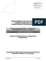 Confeccion de Artes y Aparejos Guia PDF