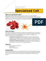 Specialized Cell Project