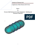 Pressure Hull Enclosure For Sonar Equipment