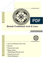 Rumah Tradisional Aceh & Gayo - Presentasi PDF