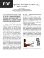 Resolution Adjustable 3D Scanner Based On Using Stereo Cameras