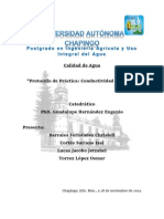 Protocolo Conductividad Eléctrica