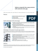 Sediver Composite Line Surge Arresters With External Series Gap