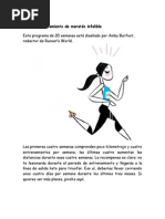 Plan de Entrenamiento de Maratón Infalible