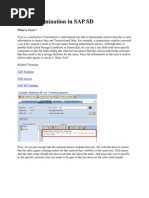 Text Determination in SAP SD