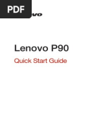 Lenovo P90: Quick Start Guide