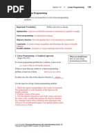 Section 7.6 Linear Programming: Name