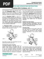 FlowCon EVC Instruction 05.2010