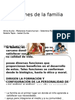 Funciones de La Familia