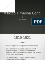 Mexicotimelinecont