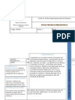 Ficha Tecnico-Pedagógica Galantina