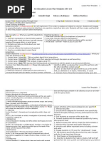 Art Lesson Plan Template Final