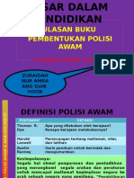 Pembentukan Polisi Awam