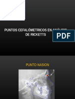 Puntos Cefalómetricos en Análisis de Ricketts
