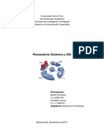 Informe Pensamiento Sistémico y SIG