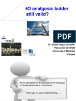 Who Analgesic Ladder