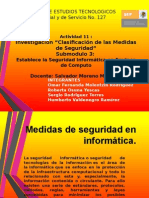 Clasificación de Las Medidas de Seguridad