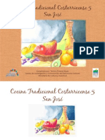 Recetario 5 Libro Cocina San Jose