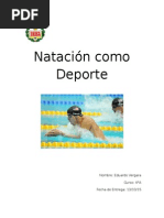 Natación Como Deporte