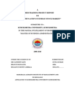 Impact of Fii and Fdi On Indian Stock Market