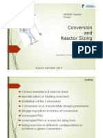 Lecture 3 - Reactor Sizing