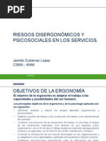 Riesgos Disergonomicos y Psicosociales