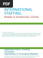 International Staffing