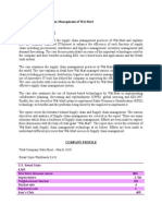 Supply Chain Management of Walmart