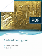 Artificial Intelligence Presentation