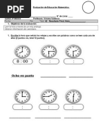 Prueba Hora y Calendario