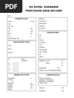 Rs Royal Surabaya Perfusion Data Record