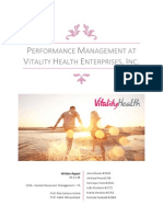 Performance Management at Vitality Health Enterprises