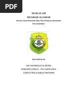 Makalah Sejarah Aljabar