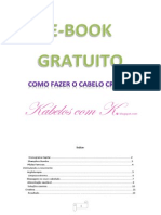 Como Acelerar Crescimento Dos Cabelos - Ebook Gratis