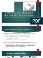 Cap 11 - El Reporte de Resultados Del Proceso Cuantitativo