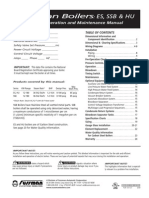 Manual Boiler Sussman ES-60 PDF